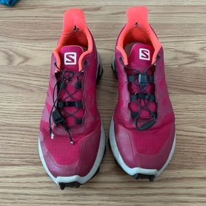 Women’s Salomon Pink Trail Runner size 9
